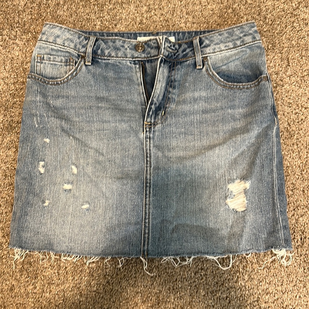 Jean skirt